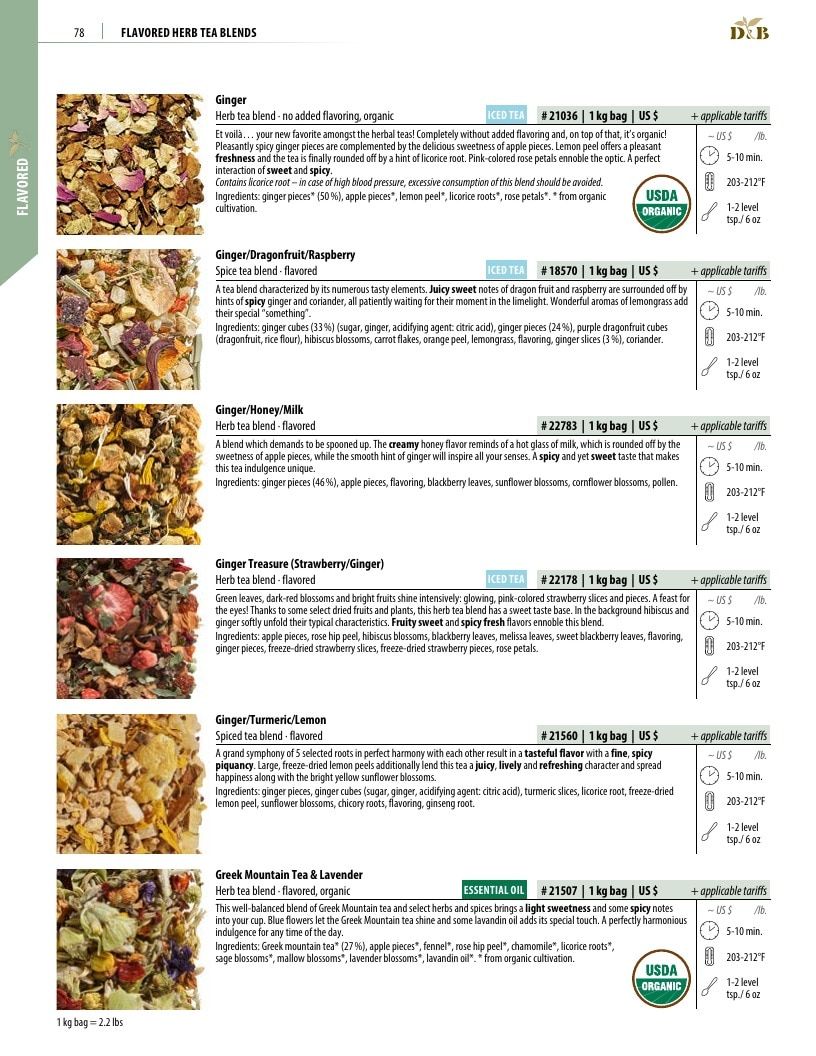 Dethlefsen & Balk Flavored Tea Catalog Weekly Ad January 1, 2026 - December 31, 2027
