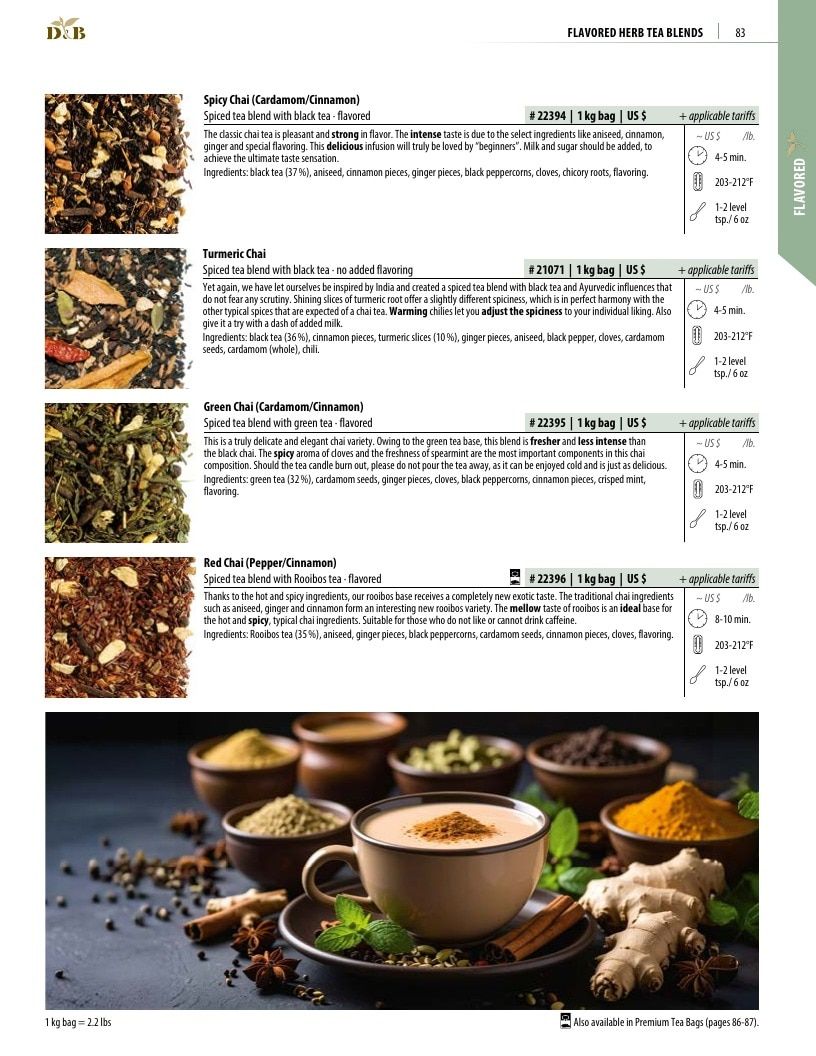 Dethlefsen & Balk Flavored Tea Catalog Weekly Ad January 1, 2026 - December 31, 2027