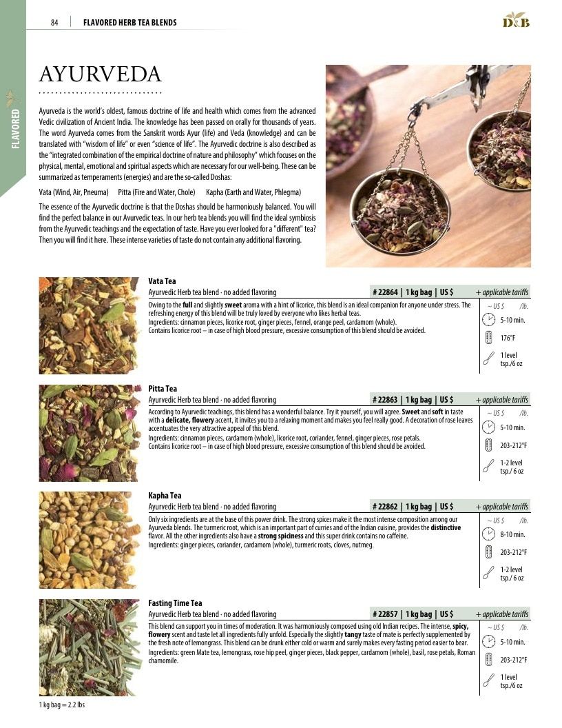 Dethlefsen & Balk Flavored Tea Catalog Weekly Ad January 1, 2026 - December 31, 2027