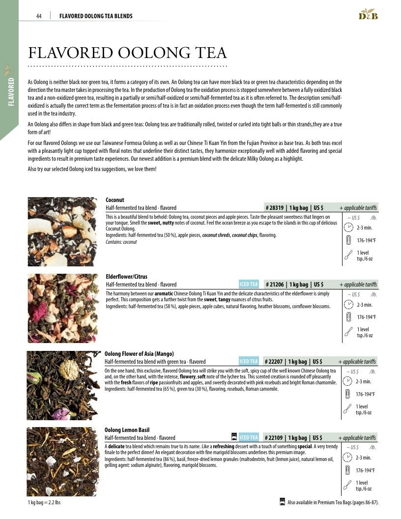 Dethlefsen & Balk Flavored Tea Catalog Weekly Ad January 1, 2026 - December 31, 2027