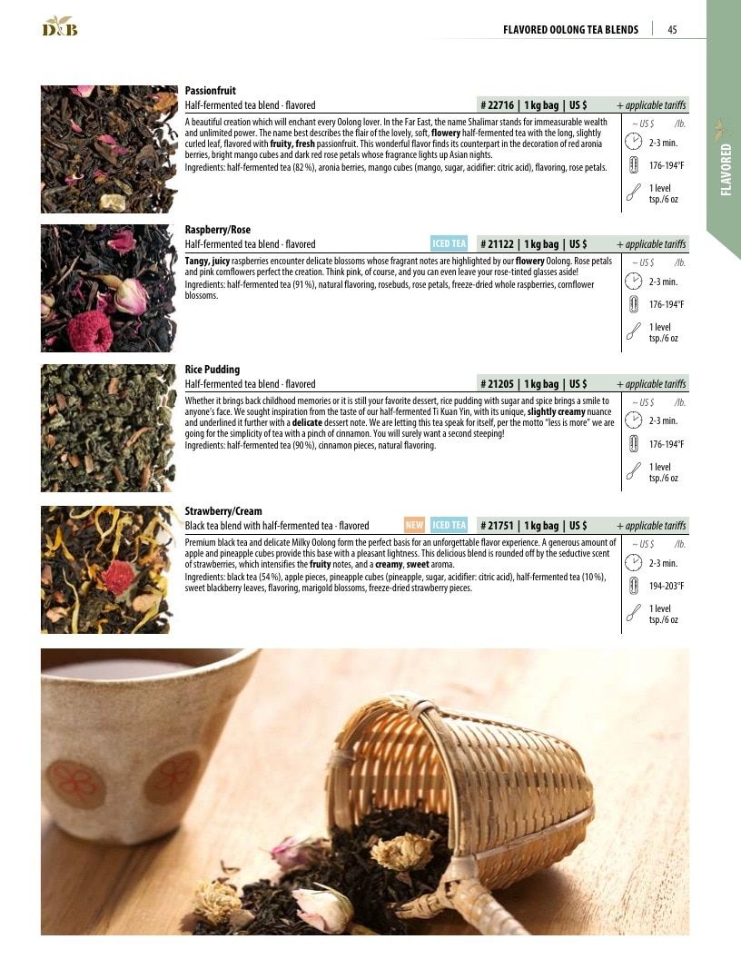 Dethlefsen & Balk Flavored Tea Catalog Weekly Ad January 1, 2026 - December 31, 2027