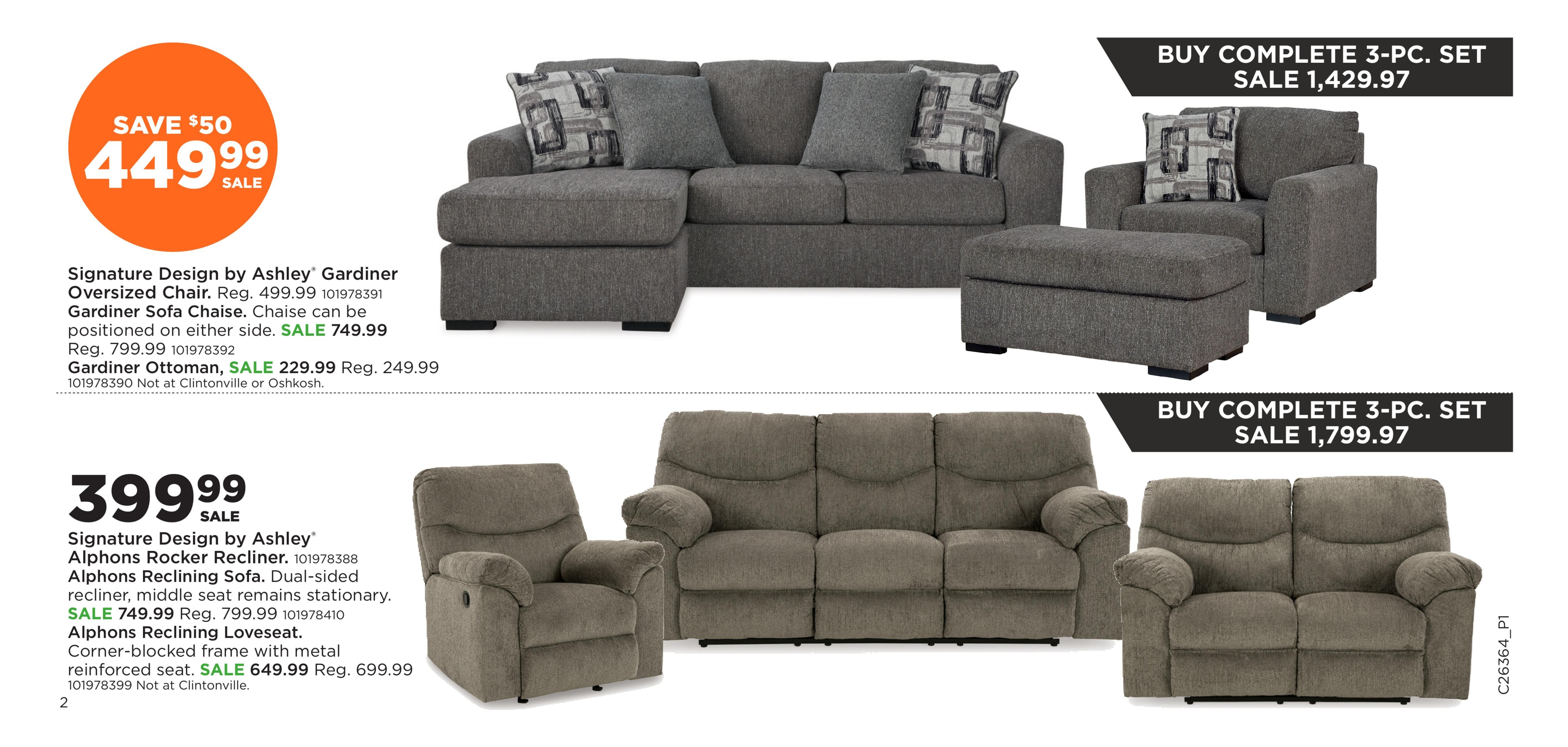 Fleet Farm Ashley Furniture Weekly Ad August 31 - September 12, 2026