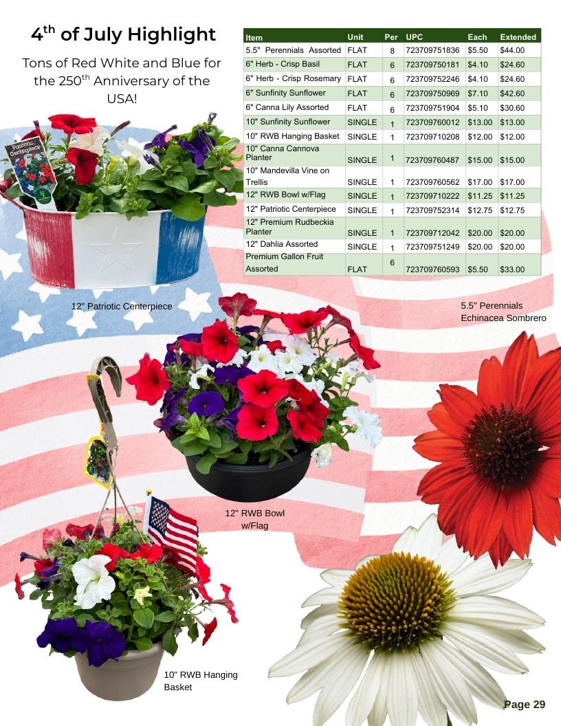 Van Wingerden Greenhouses Wholesale Plants Catalog Weekly Ad January 1 - December 31, 2026