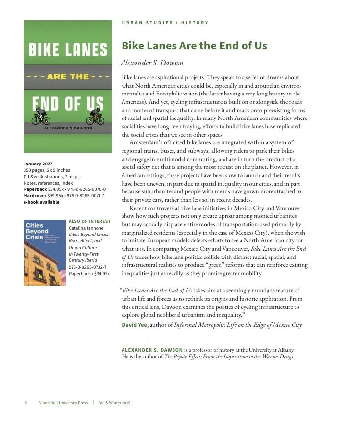 Vanderbilt University Press Fall and Winter Book Catalog Weekly Ad January 1 - December 31, 2026