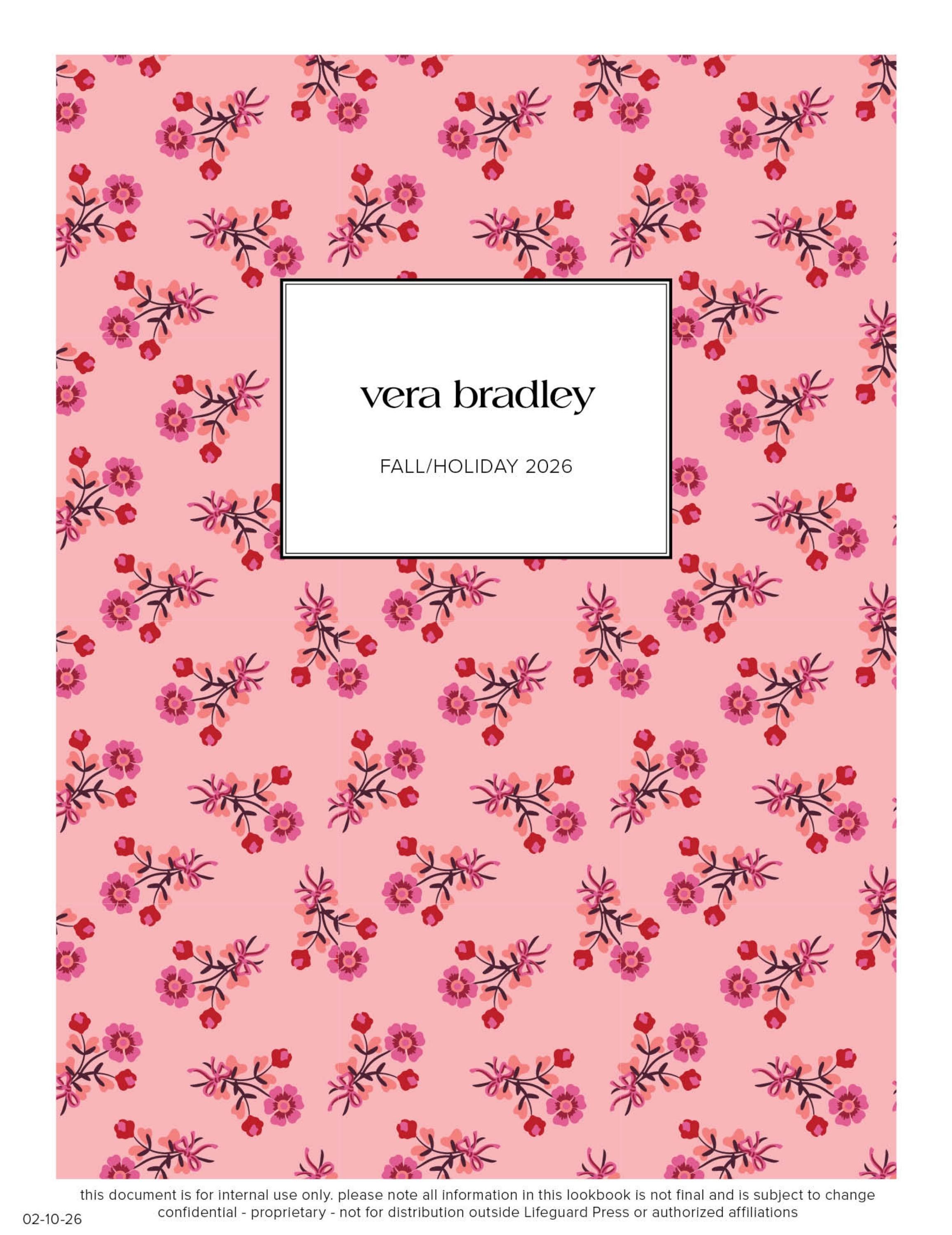 Vera Bradley Fall and Winter Catalog Weekly Ad January 1 - December 31, 2026