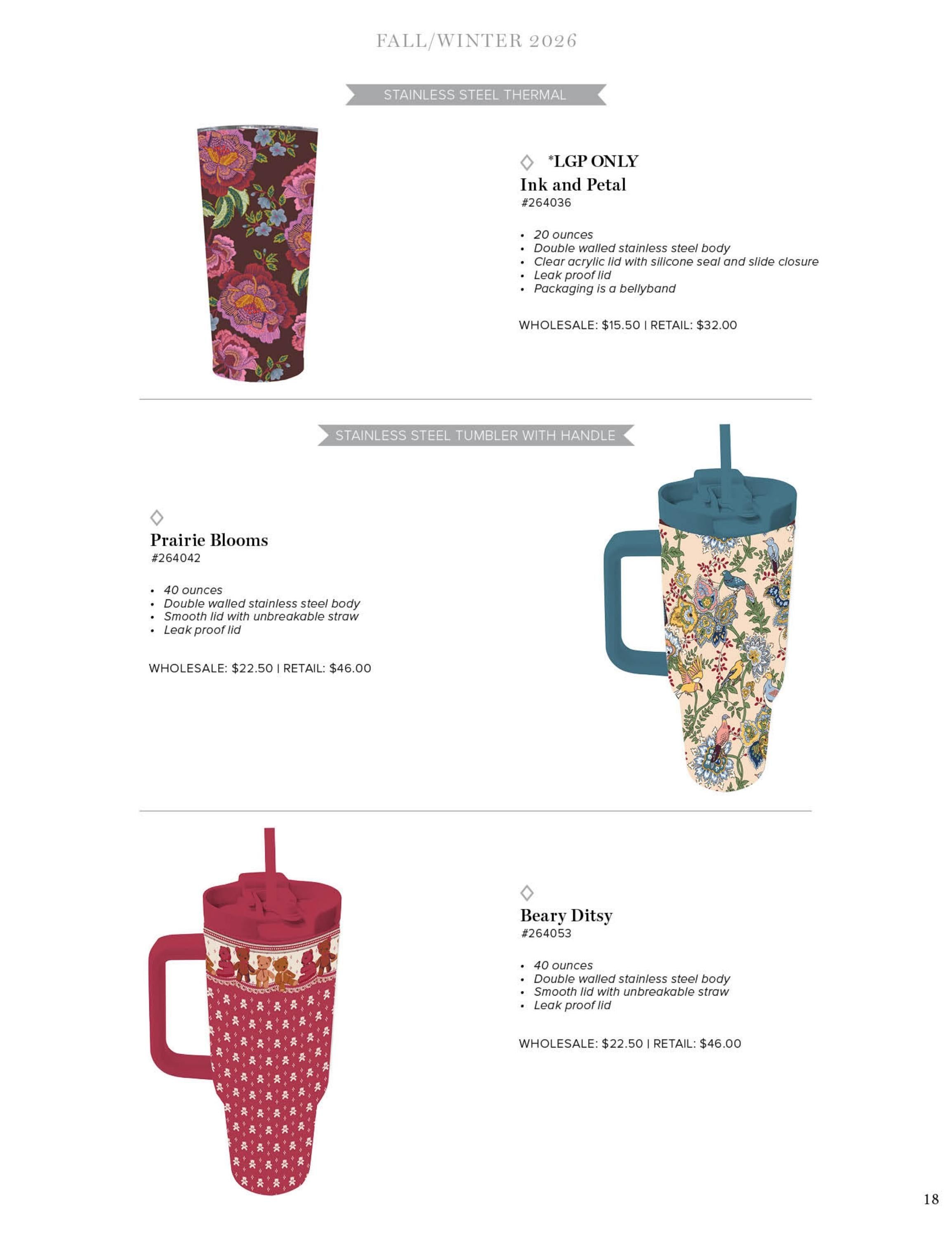 Vera Bradley Fall and Winter Catalog Weekly Ad January 1 - December 31, 2026