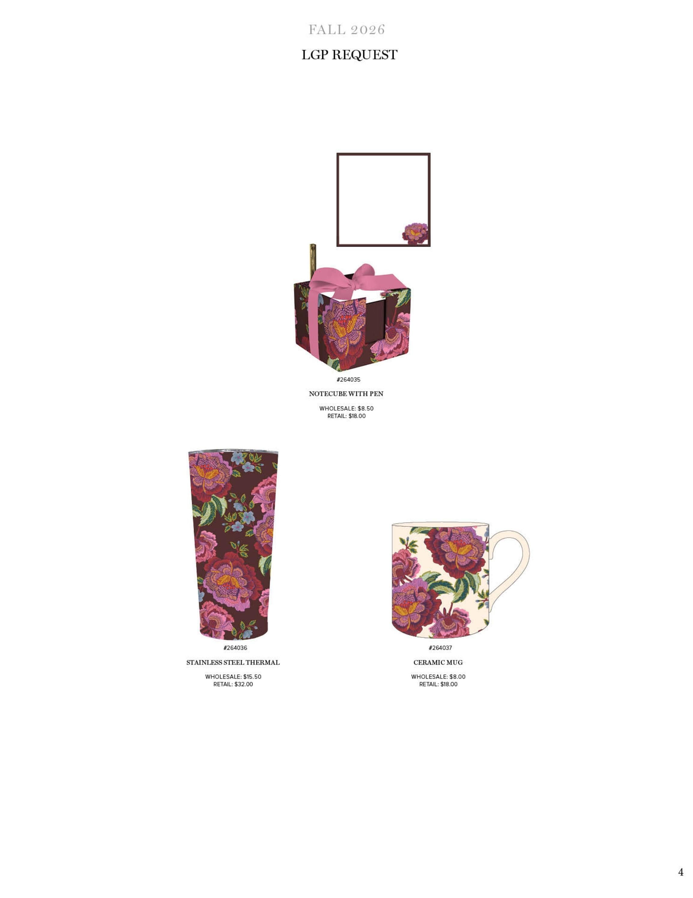 Vera Bradley Fall and Winter Catalog Weekly Ad January 1 - December 31, 2026