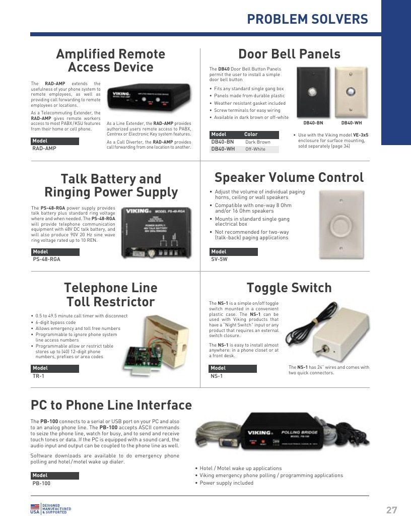 Viking Electronics Electronics Catalog Weekly Ad January 1 - December 31, 2026