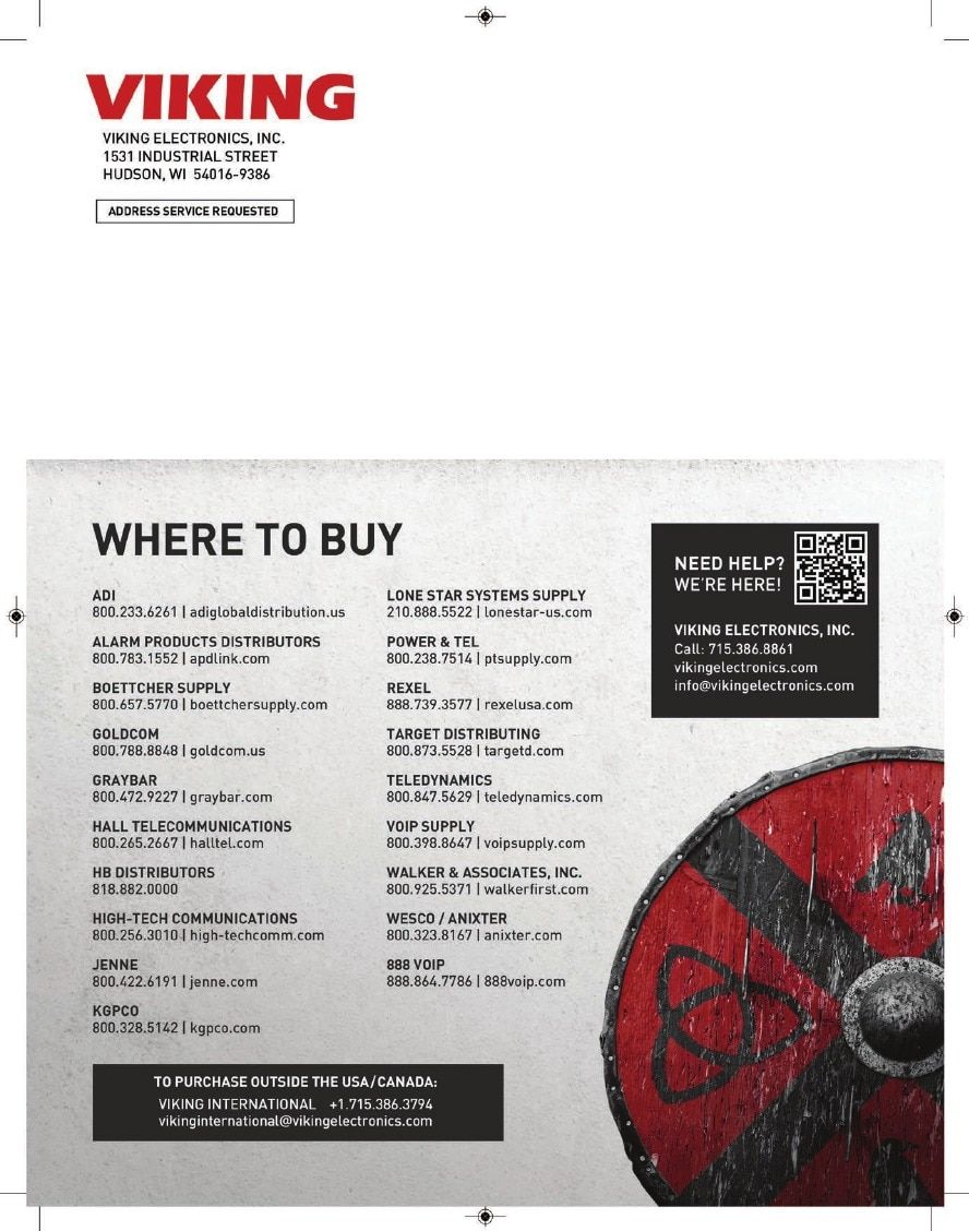 Viking Electronics Electronics Catalog Weekly Ad January 1 - December 31, 2026