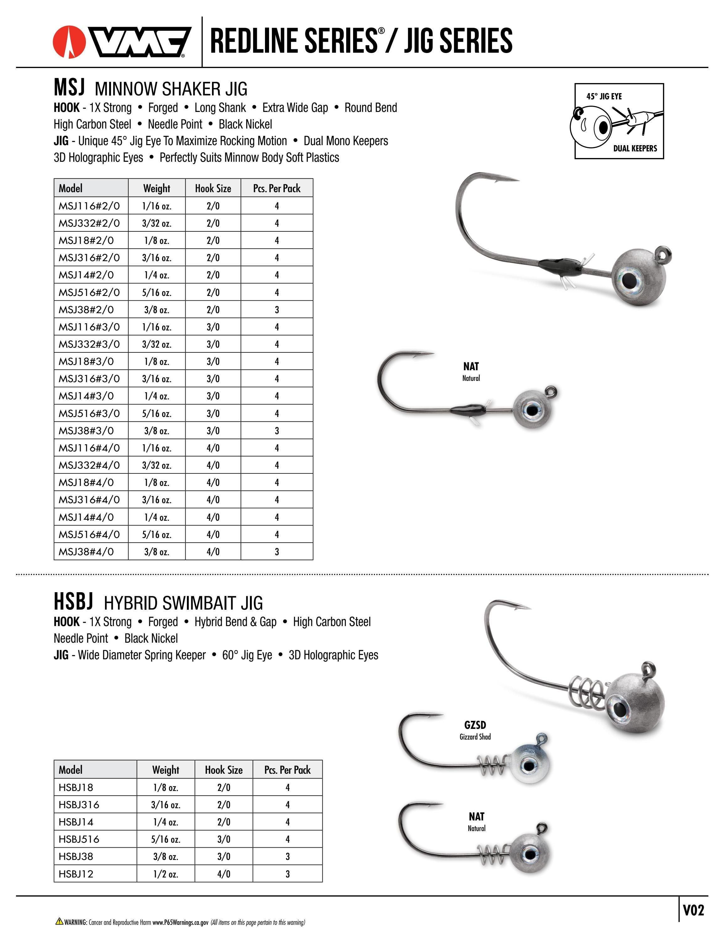 VMC Fishing Hooks Catalog Weekly Ad January 1 - December 31, 2026
