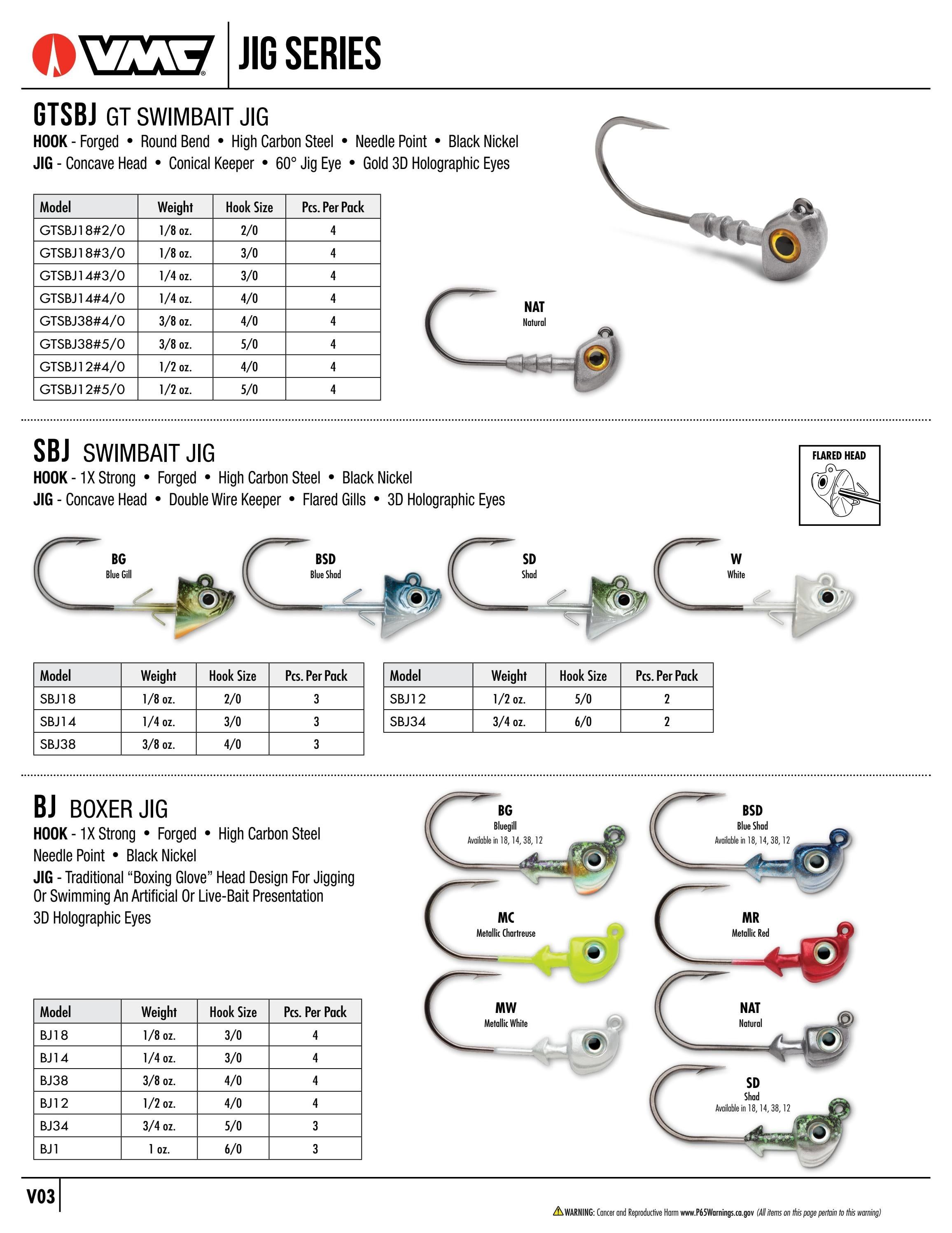 VMC Fishing Hooks Catalog Weekly Ad January 1 - December 31, 2026