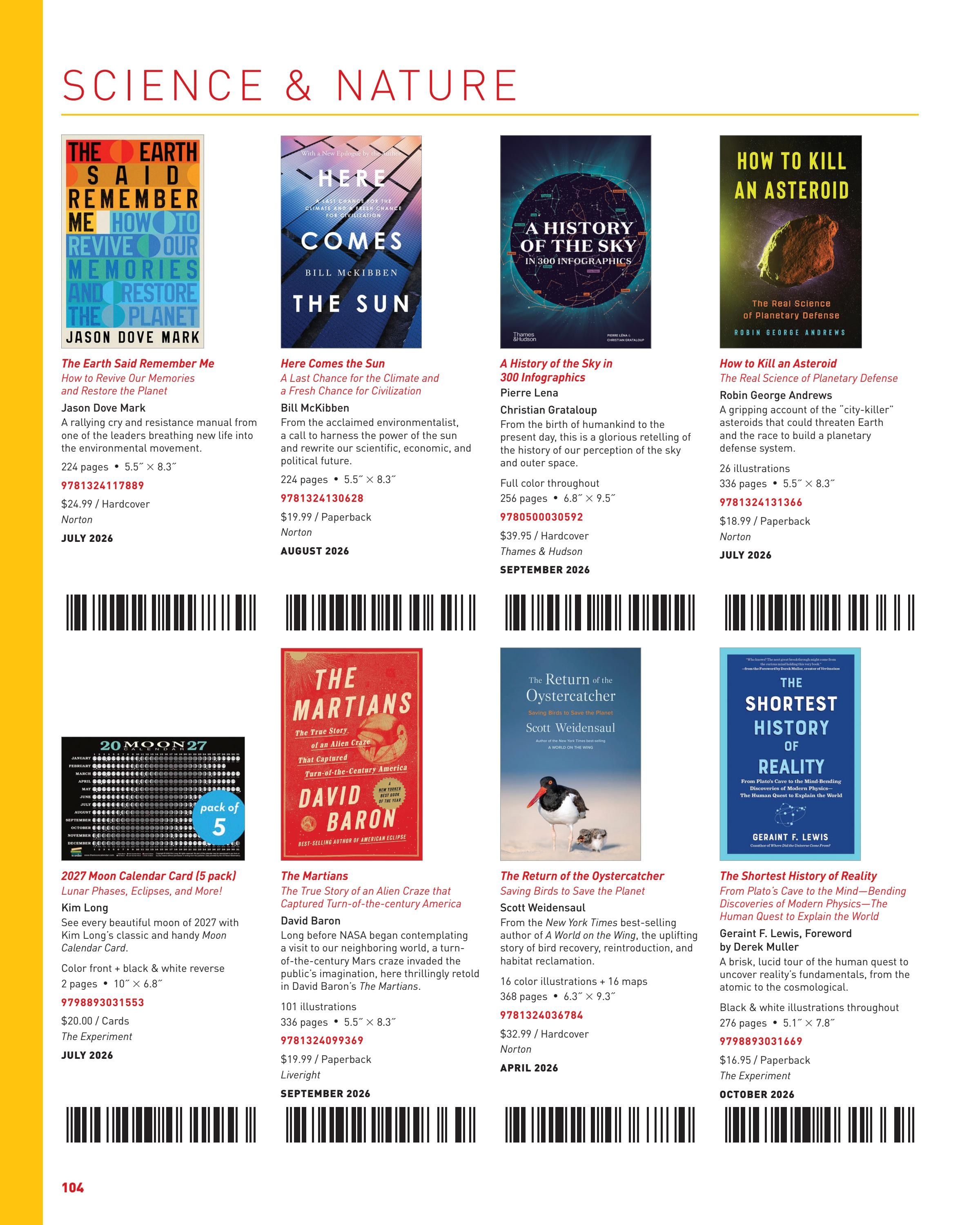 W. W. Norton Fall Gift Book Catalog Weekly Ad January 1 - December 31, 2026