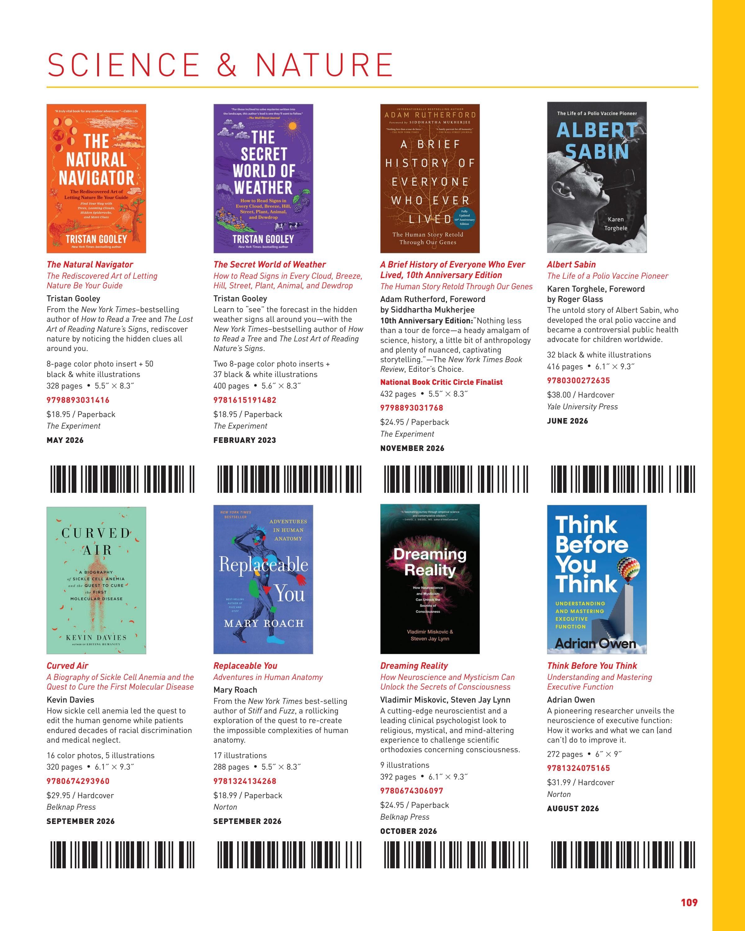 W. W. Norton Fall Gift Book Catalog Weekly Ad January 1 - December 31, 2026