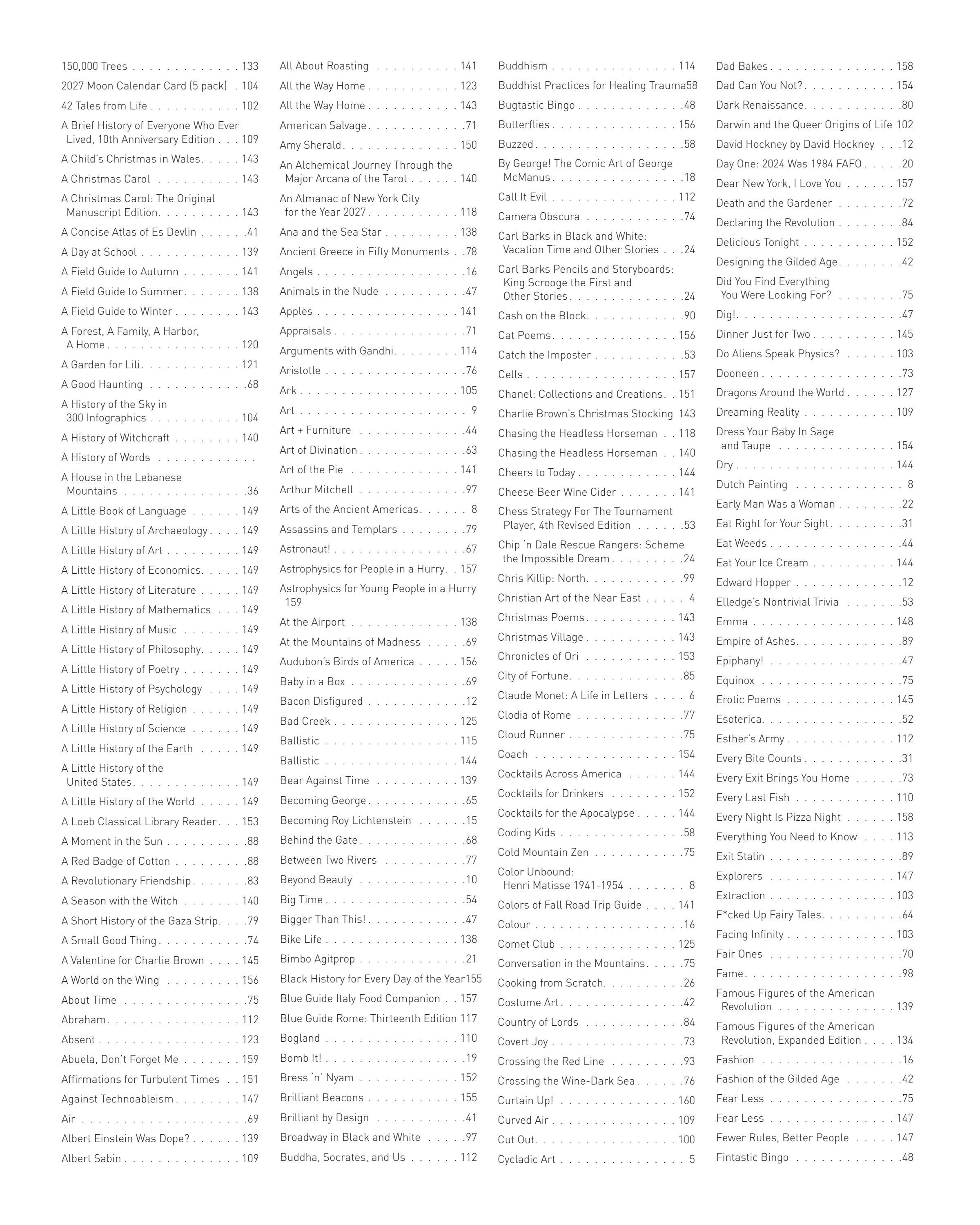 W. W. Norton Fall Gift Book Catalog Weekly Ad January 1 - December 31, 2026