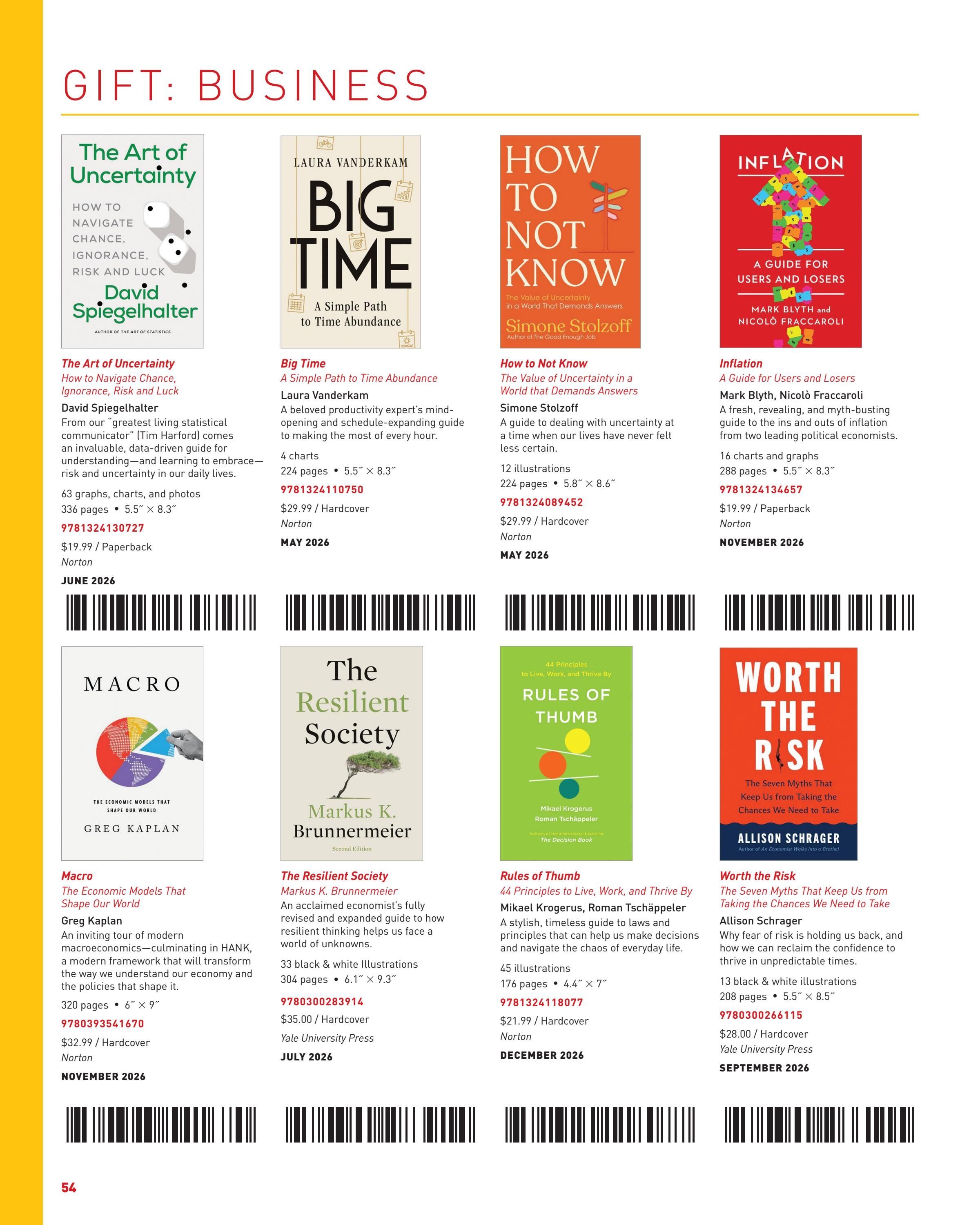 W. W. Norton Fall Gift Book Catalog Weekly Ad January 1 - December 31, 2026