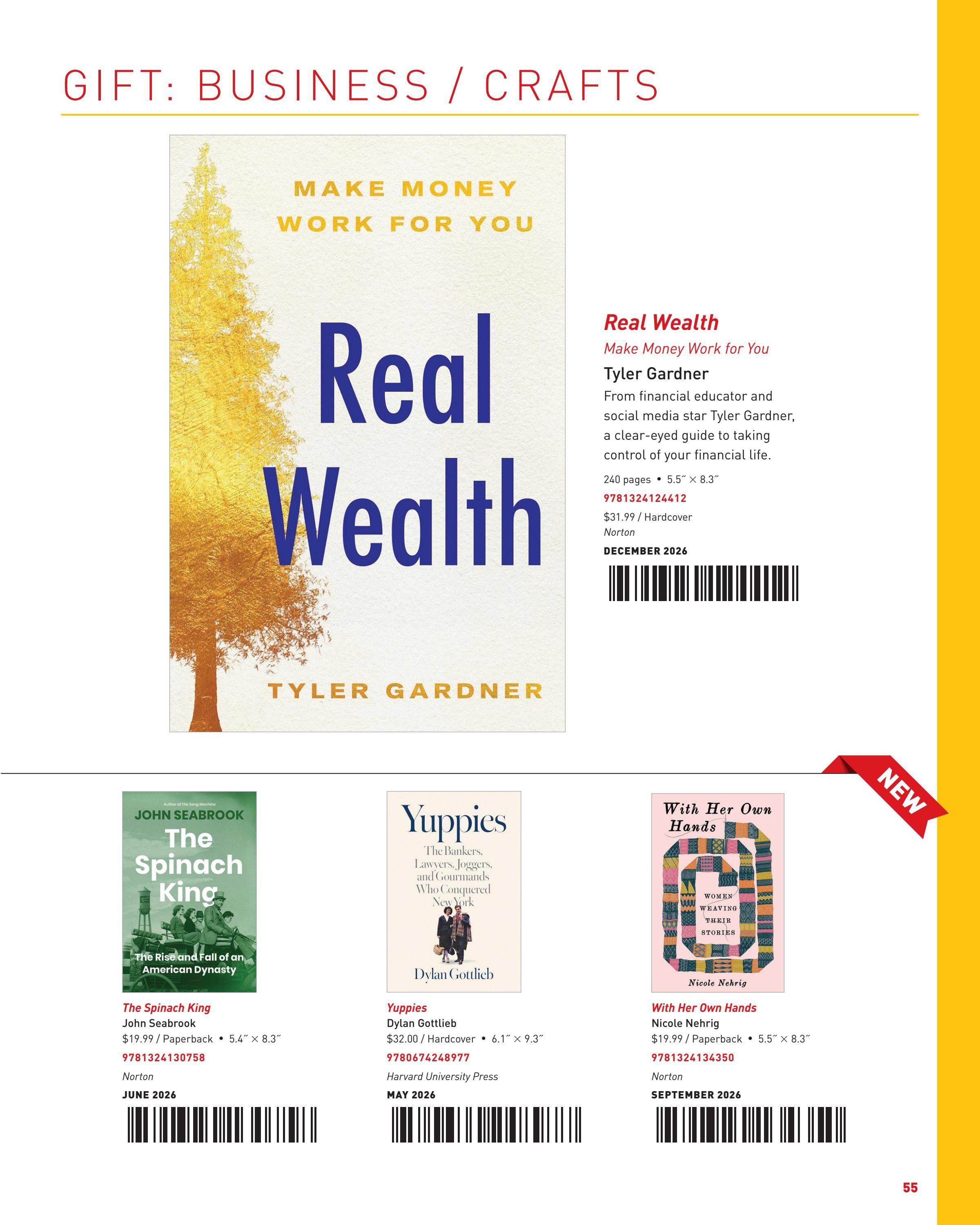 W. W. Norton Fall Gift Book Catalog Weekly Ad January 1 - December 31, 2026