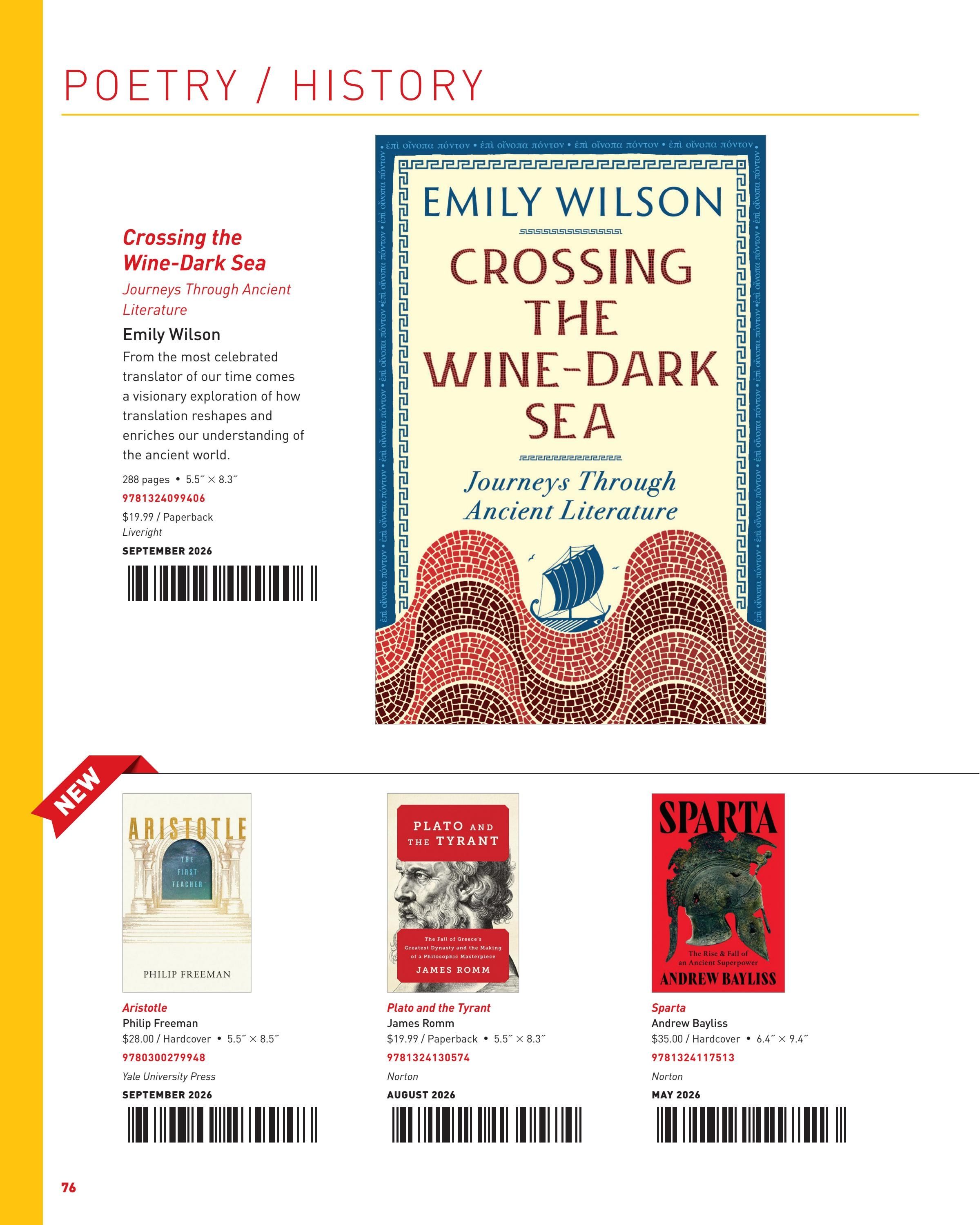 W. W. Norton Fall Gift Book Catalog Weekly Ad January 1 - December 31, 2026