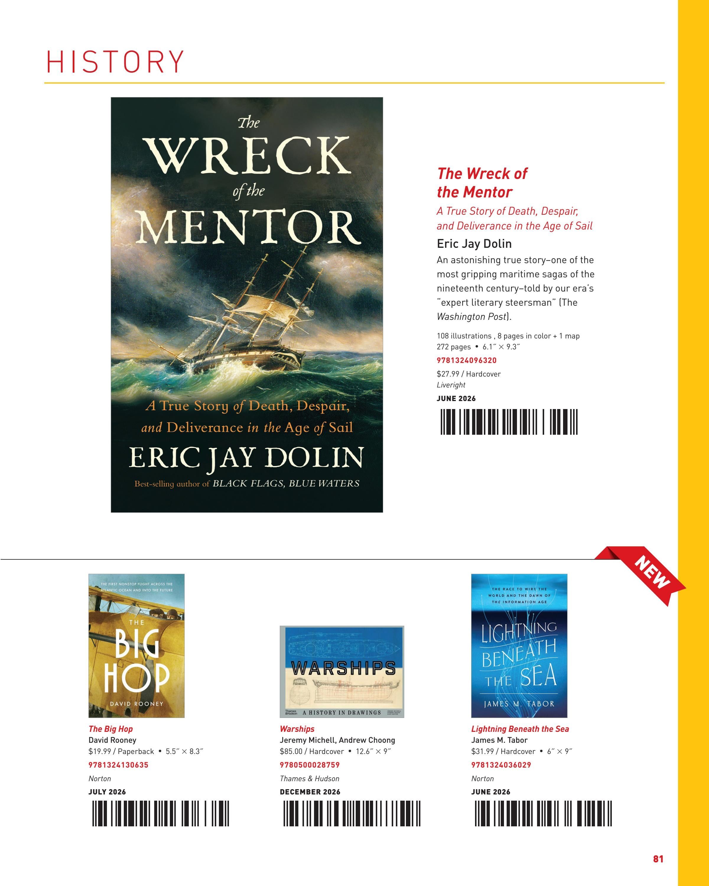 W. W. Norton Fall Gift Book Catalog Weekly Ad January 1 - December 31, 2026