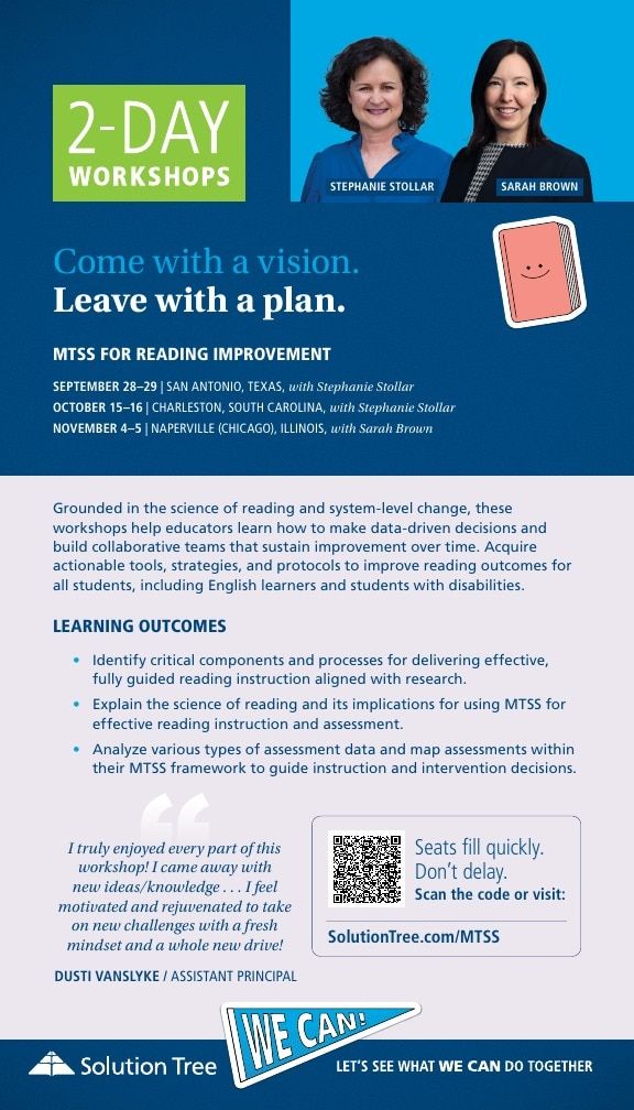 Solution Tree Literacy Resources Catalog Weekly Ad January 1 - December 31, 2026