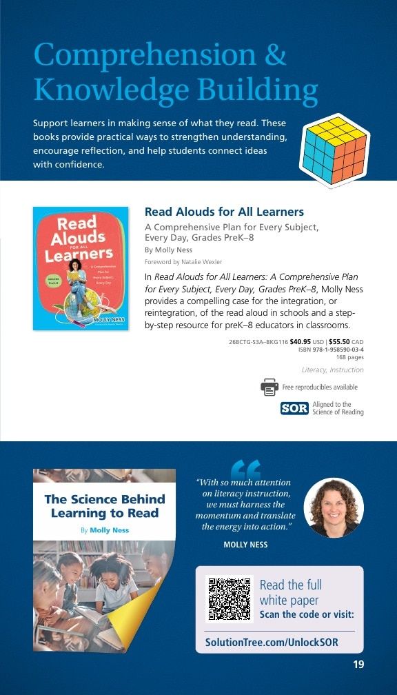 Solution Tree Literacy Resources Catalog Weekly Ad January 1 - December 31, 2026