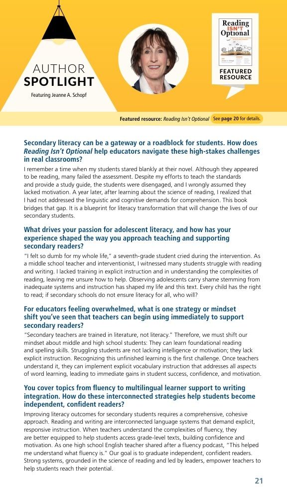 Solution Tree Literacy Resources Catalog Weekly Ad January 1 - December 31, 2026
