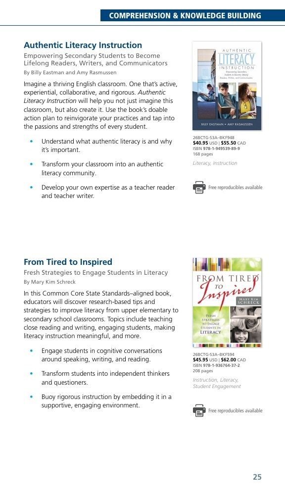 Solution Tree Literacy Resources Catalog Weekly Ad January 1 - December 31, 2026