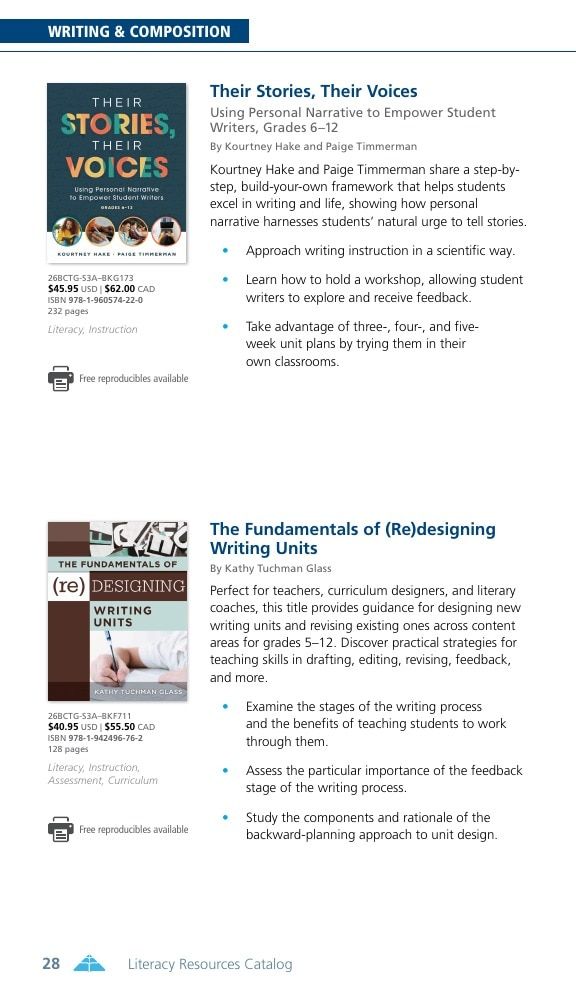 Solution Tree Literacy Resources Catalog Weekly Ad January 1 - December 31, 2026