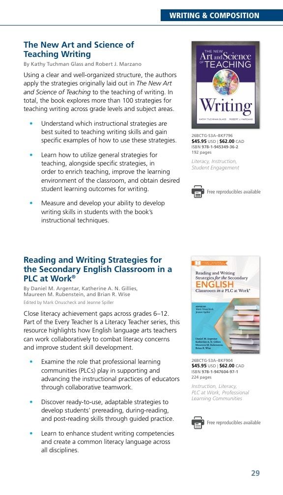 Solution Tree Literacy Resources Catalog Weekly Ad January 1 - December 31, 2026