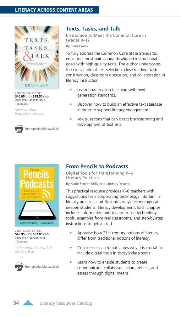 Solution Tree Literacy Resources Catalog Weekly Ad January 1 - December 31, 2026