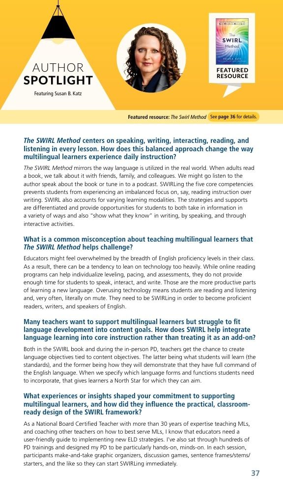 Solution Tree Literacy Resources Catalog Weekly Ad January 1 - December 31, 2026