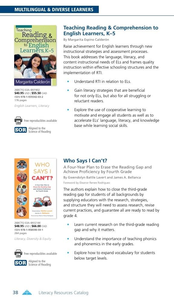 Solution Tree Literacy Resources Catalog Weekly Ad January 1 - December 31, 2026