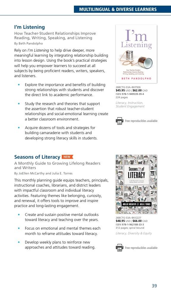 Solution Tree Literacy Resources Catalog Weekly Ad January 1 - December 31, 2026