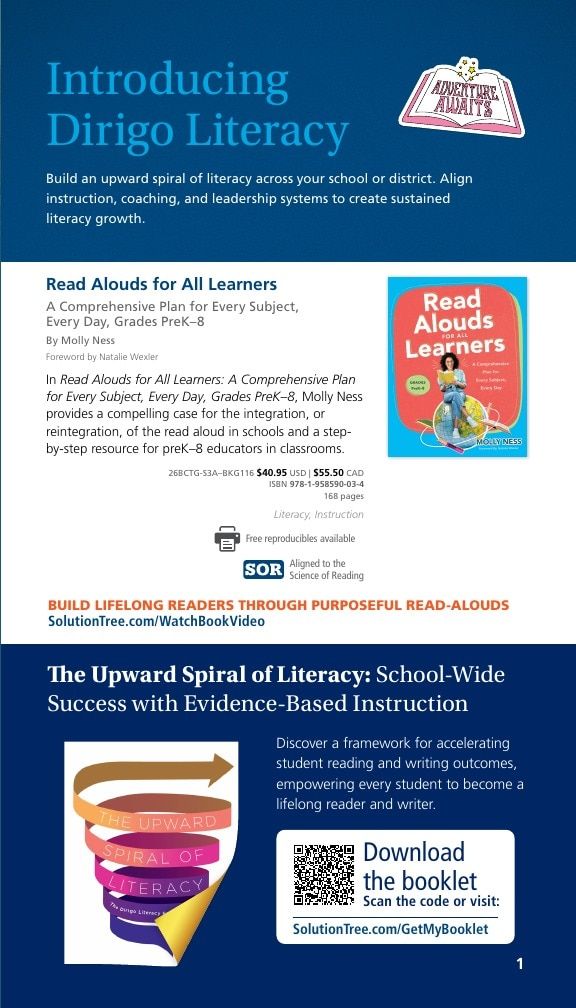 Solution Tree Literacy Resources Catalog Weekly Ad January 1 - December 31, 2026