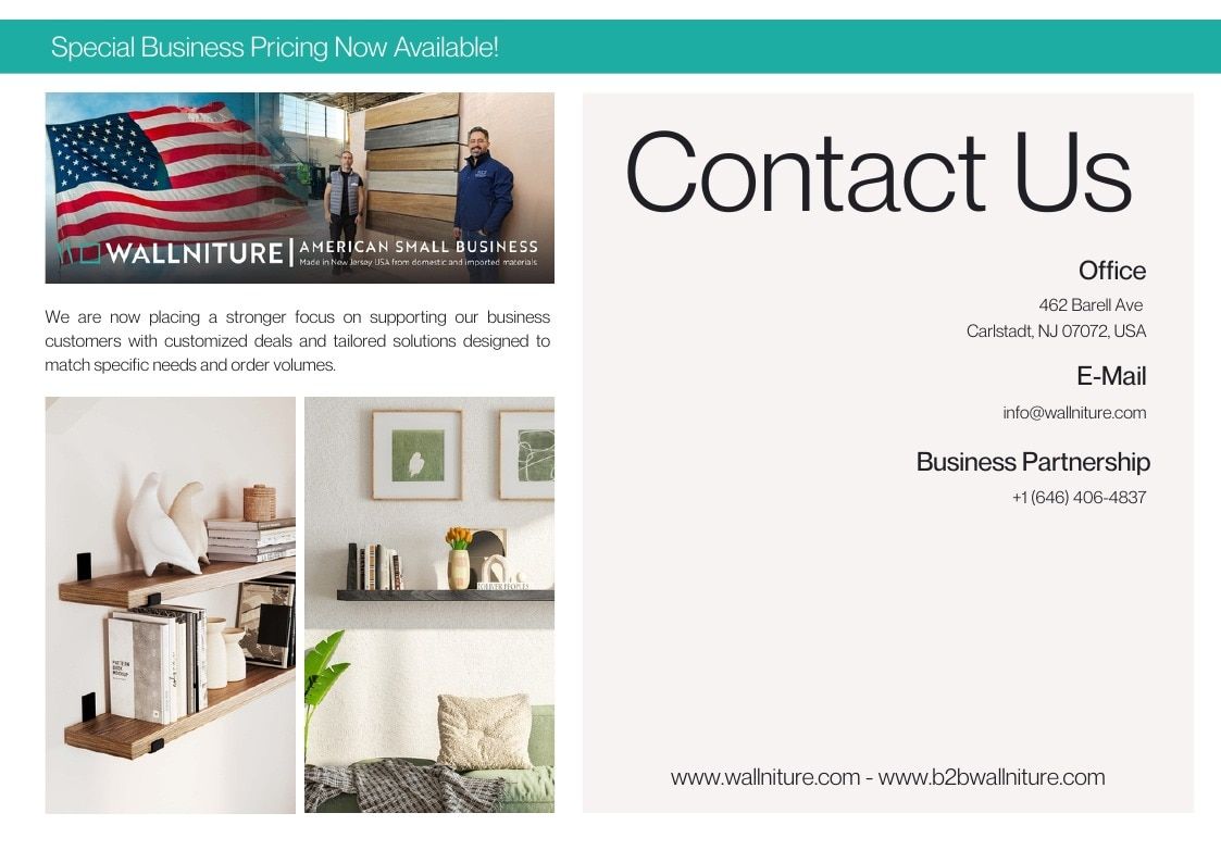 Wallniture for Business Home Organization Catalog Weekly Ad January 1 - December 31, 2026