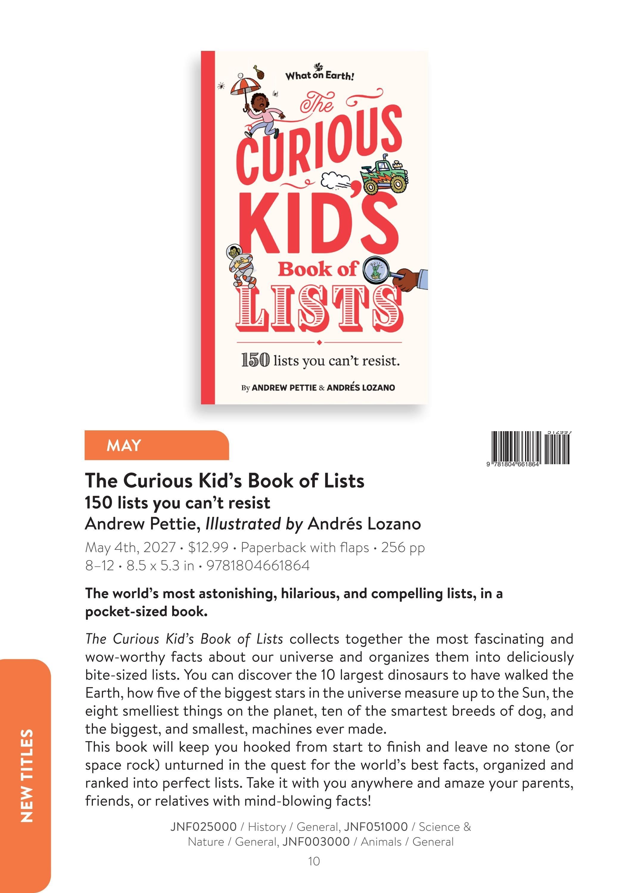 What on Earth Books Books Catalog Weekly Ad August 1, 2026 - December 31, 2027