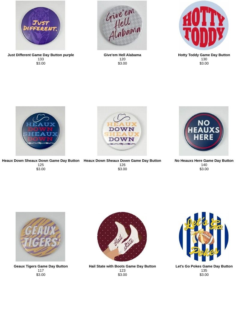 Southern Brand Partners Tailgate Products Catalog Weekly Ad January 1 - December 31, 2026