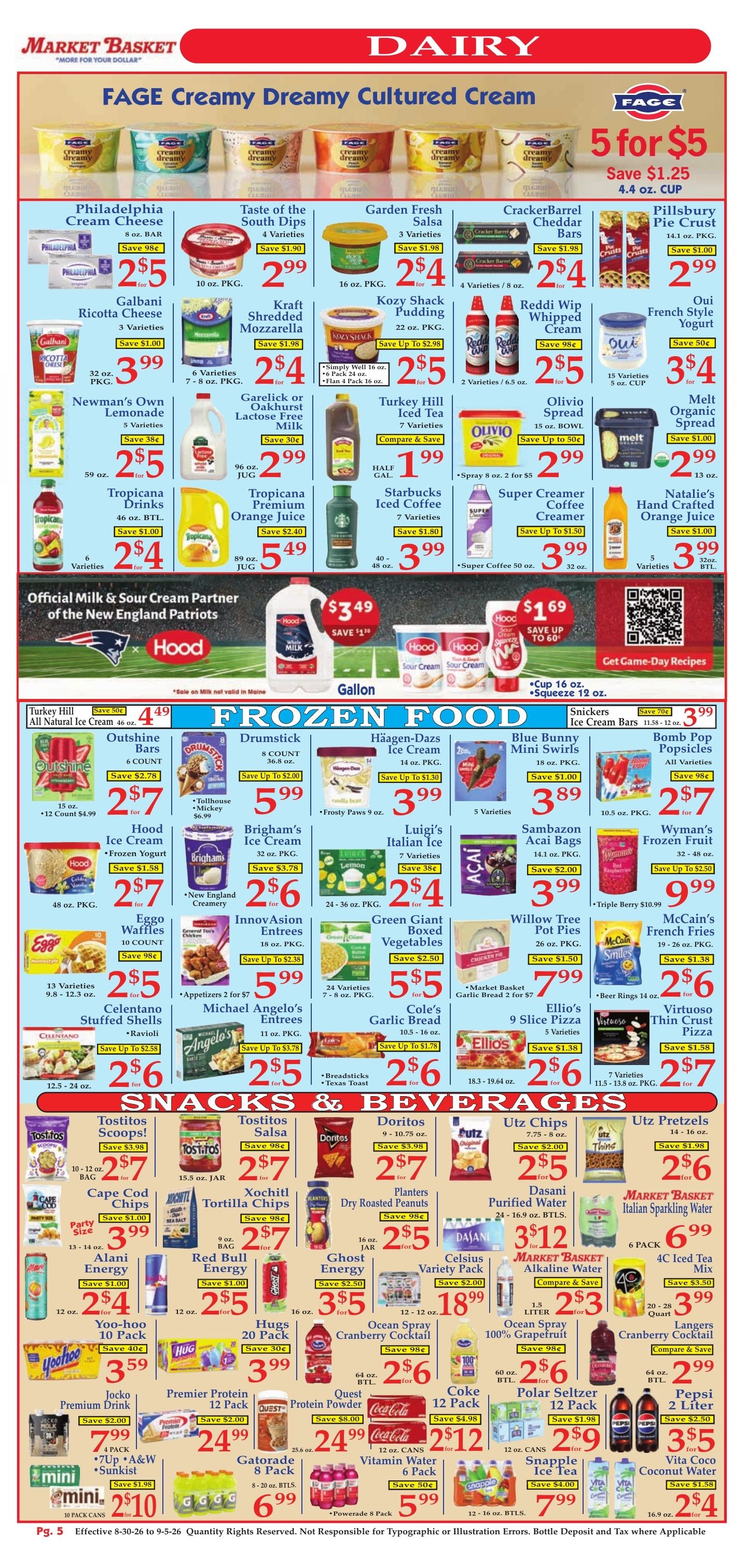 Market Basket (Iowa and other locations, LA) Weekly Ad August 30 - September 5, 2026