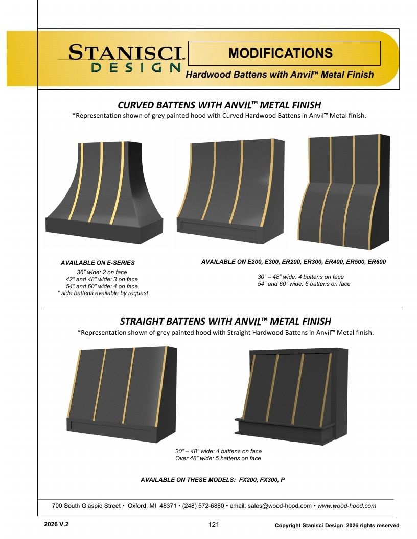 Stanisci Design Wood Hood Catalog Weekly Ad January 1 - December 31, 2026