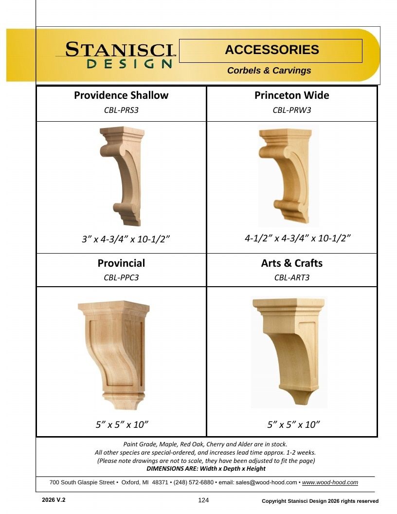 Stanisci Design Wood Hood Catalog Weekly Ad January 1 - December 31, 2026