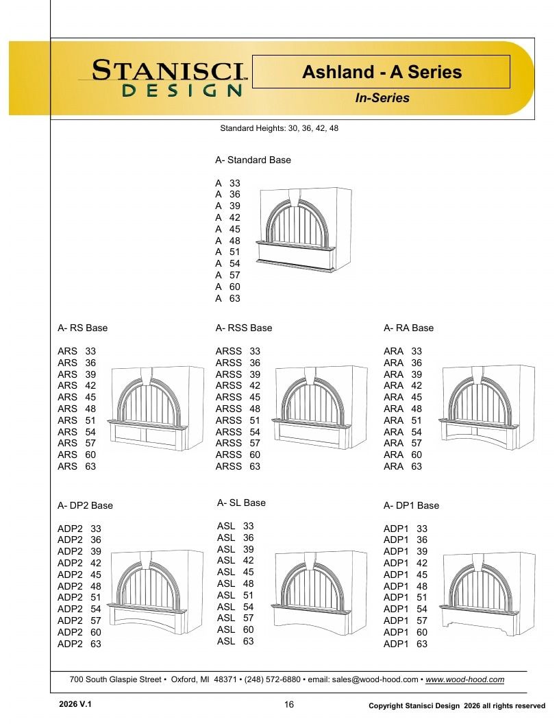 Stanisci Design Wood Hood Catalog Weekly Ad January 1 - December 31, 2026