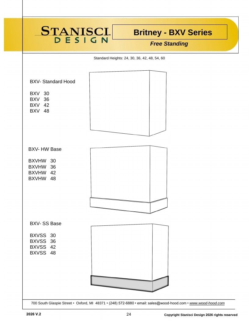 Stanisci Design Wood Hood Catalog Weekly Ad January 1 - December 31, 2026