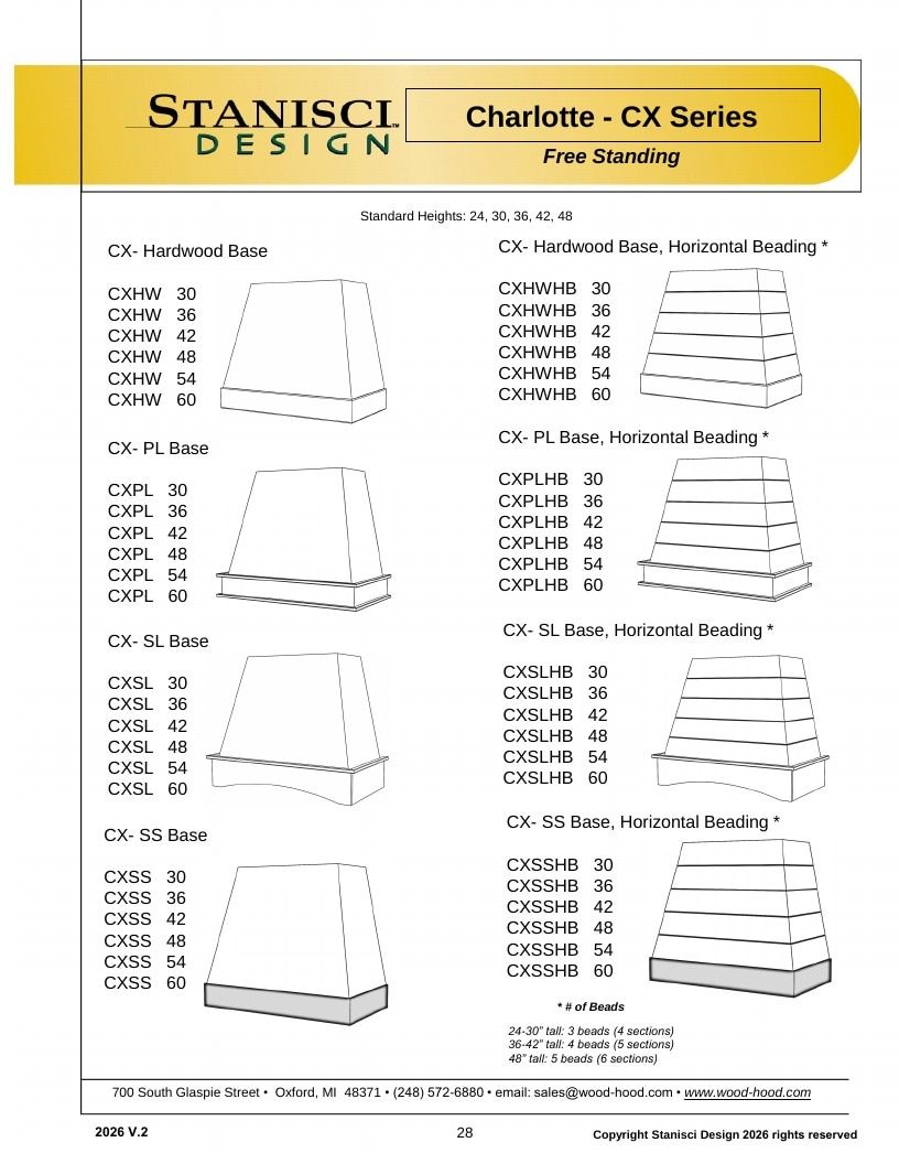 Stanisci Design Wood Hood Catalog Weekly Ad January 1 - December 31, 2026