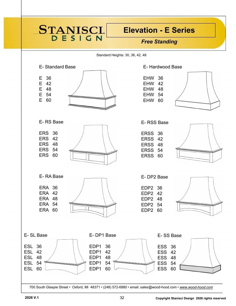 Stanisci Design Wood Hood Catalog Weekly Ad January 1 - December 31, 2026