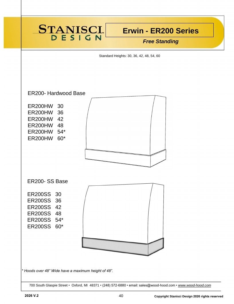 Stanisci Design Wood Hood Catalog Weekly Ad January 1 - December 31, 2026