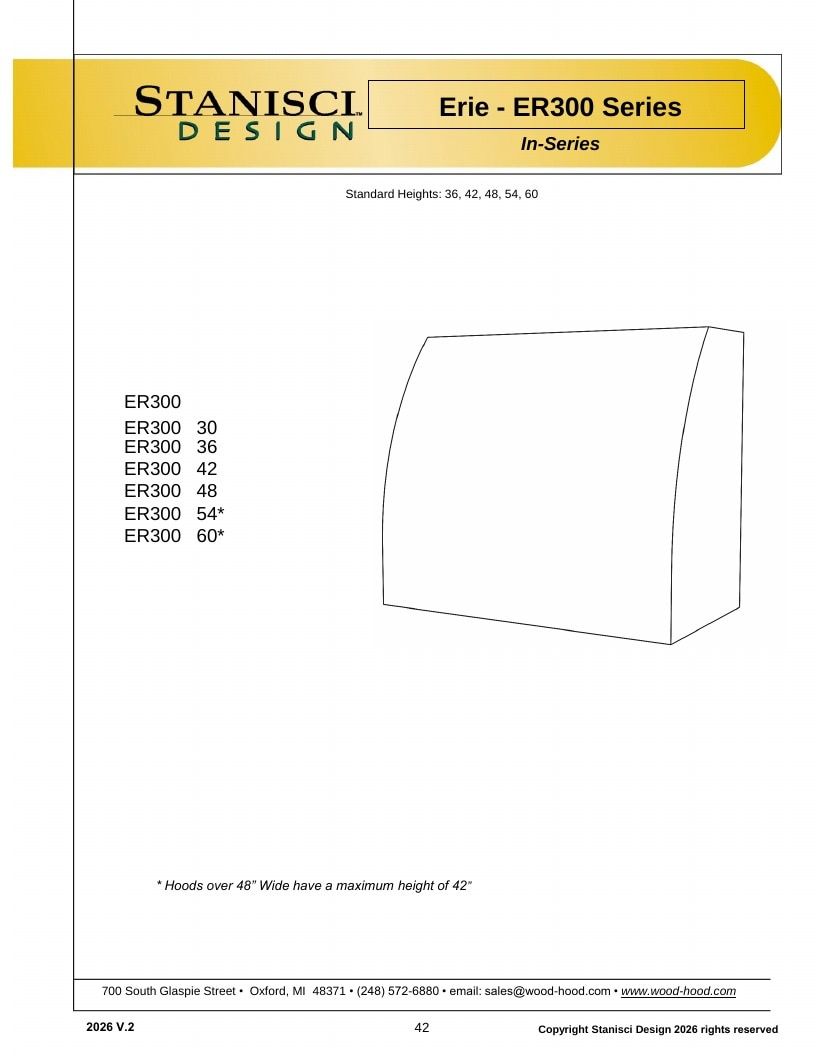 Stanisci Design Wood Hood Catalog Weekly Ad January 1 - December 31, 2026