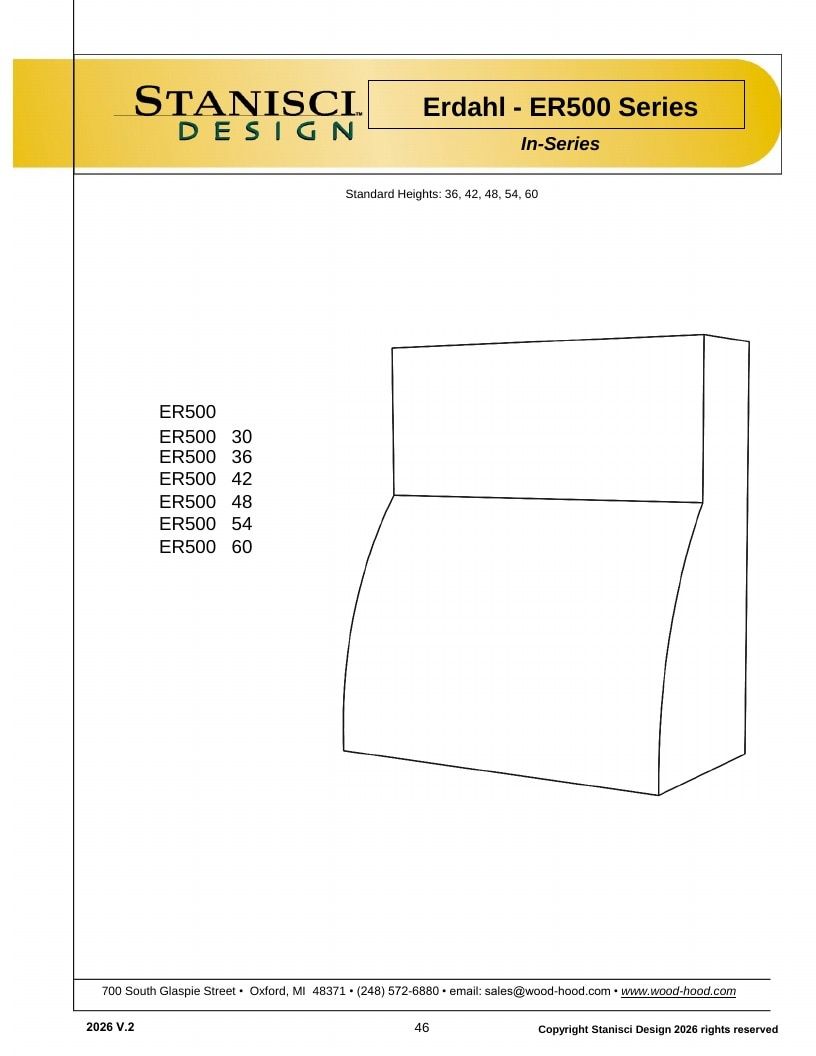 Stanisci Design Wood Hood Catalog Weekly Ad January 1 - December 31, 2026