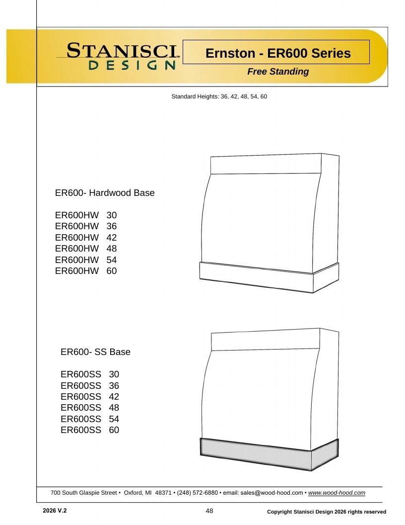Stanisci Design Wood Hood Catalog Weekly Ad January 1 - December 31, 2026