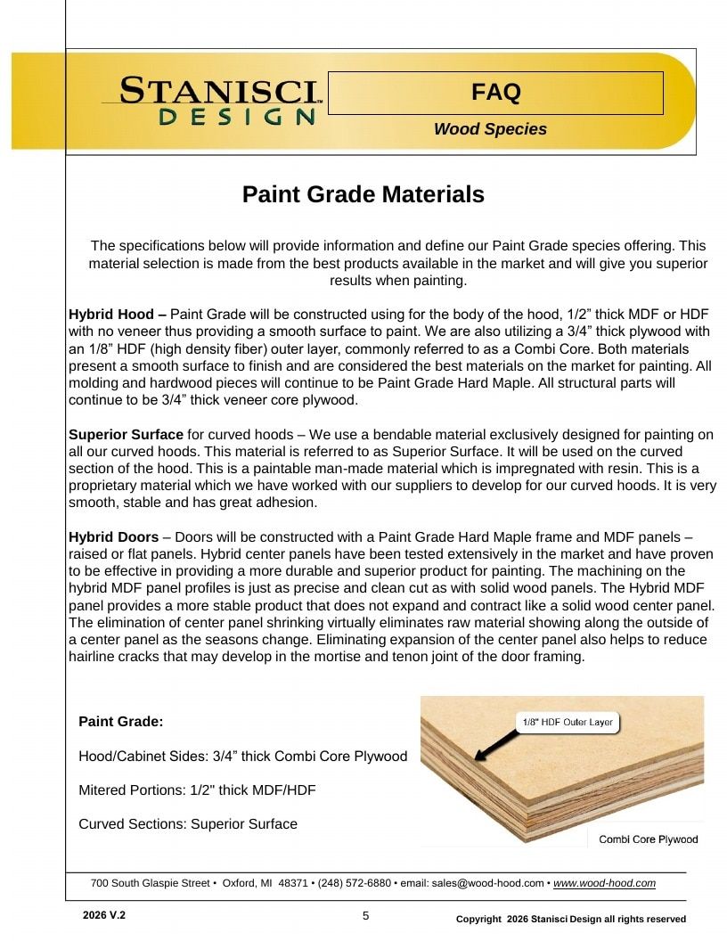 Stanisci Design Wood Hood Catalog Weekly Ad January 1 - December 31, 2026