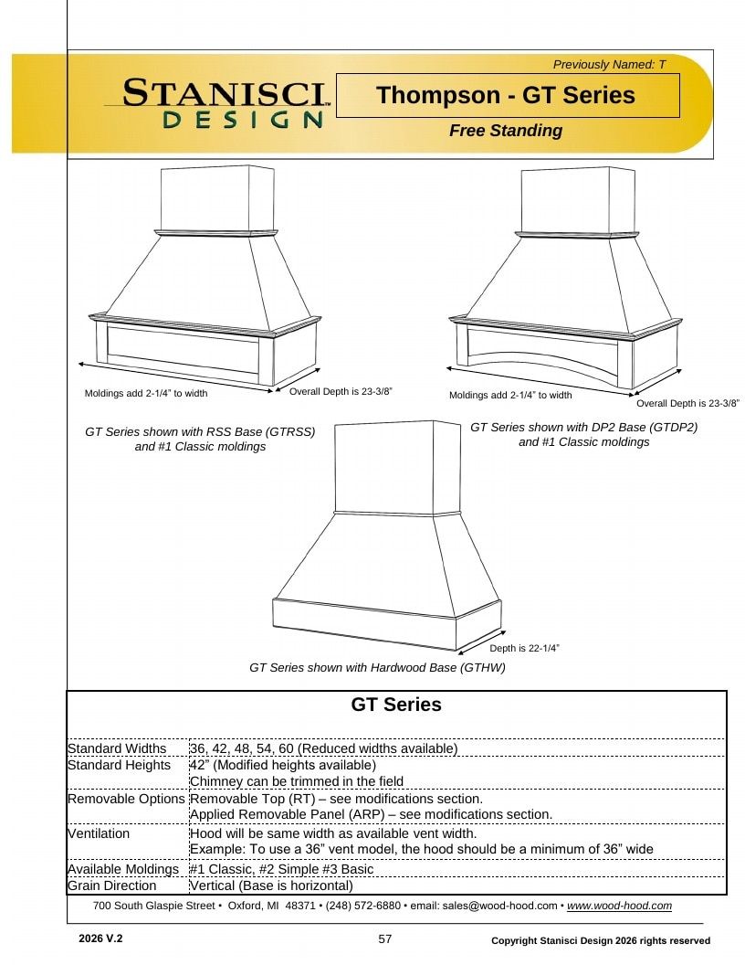 Stanisci Design Wood Hood Catalog Weekly Ad January 1 - December 31, 2026