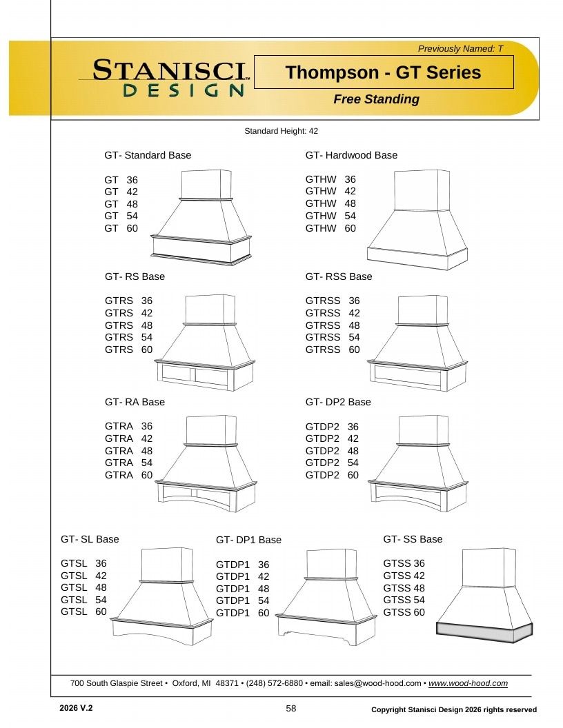 Stanisci Design Wood Hood Catalog Weekly Ad January 1 - December 31, 2026